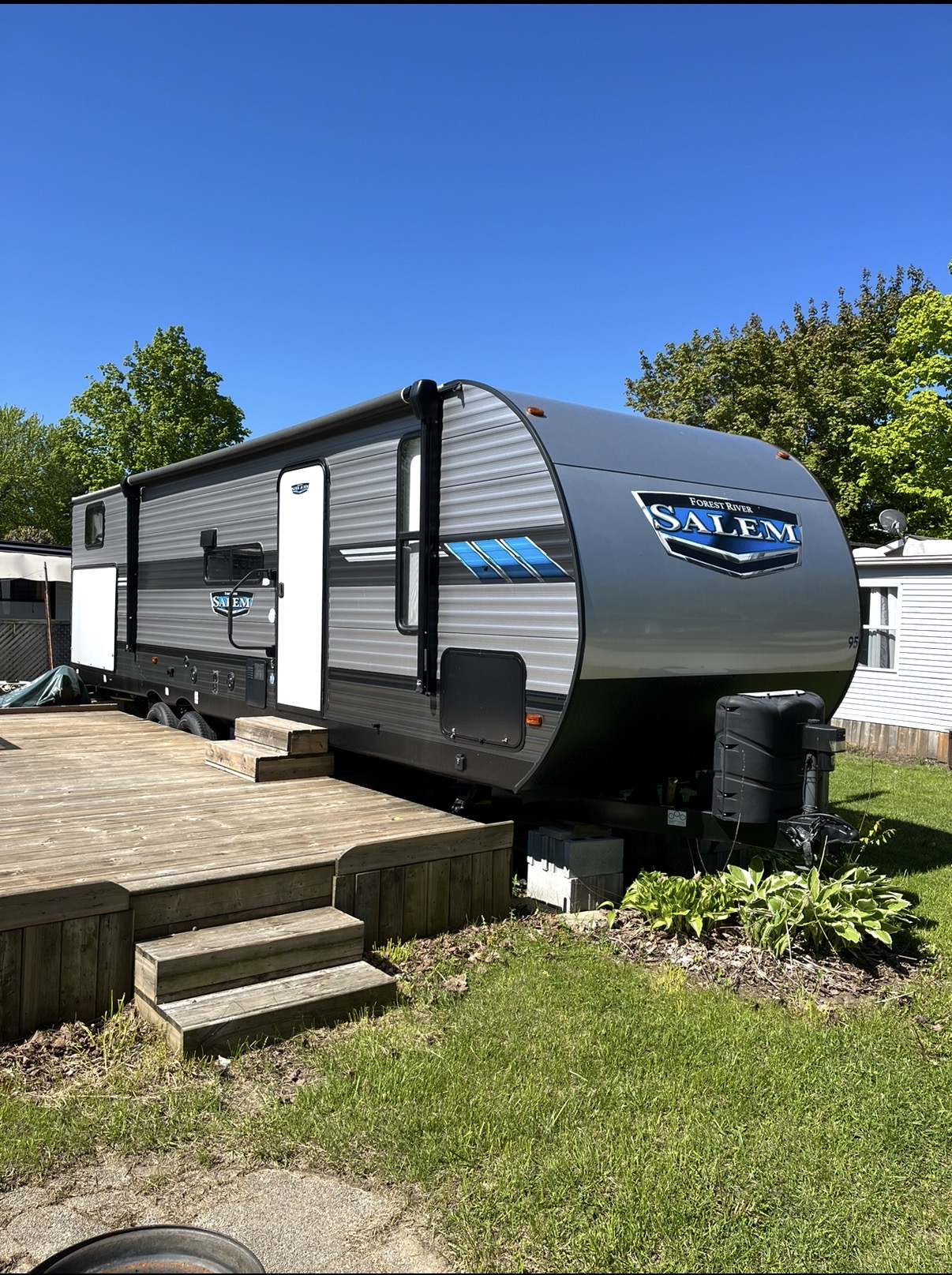 Side view of 2021 Forest Salem Trailer
